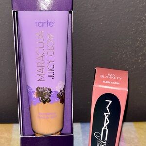 Tarte Maracuja Juicy Glow Foundation w/Mac-imal Lipstick